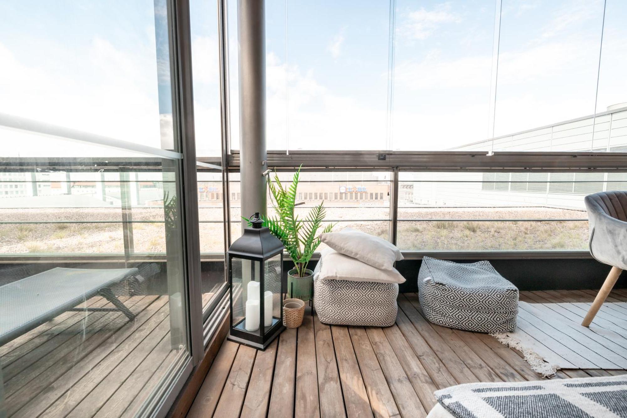 Leilighet 2ndhomes Luxury 2br With Rooftop Terrace & Sauna In Kamppi Center